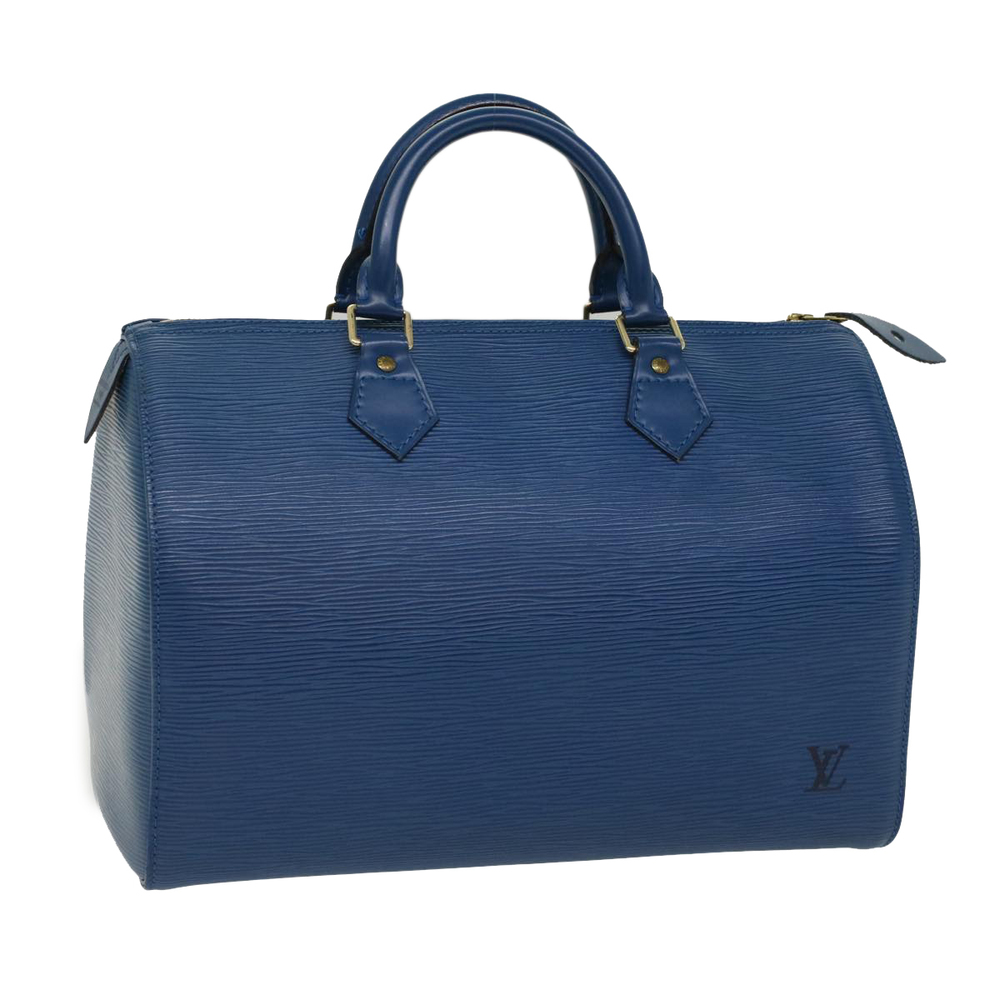Louis Vuitton Blue Satchel